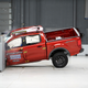 The 2019 Ford Ranger, which was rated “good” in this driver-side crash.